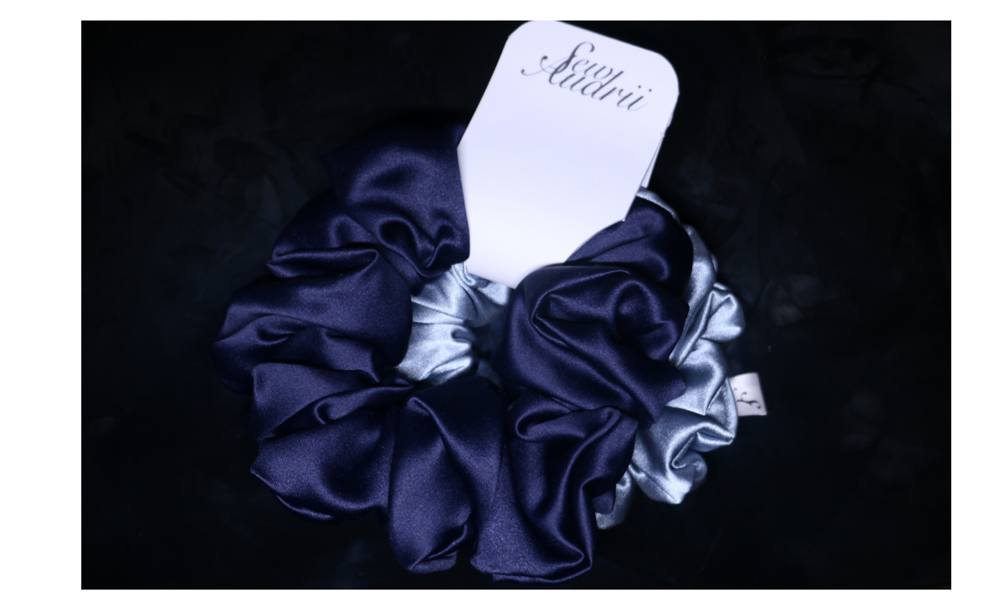 Navy Satin